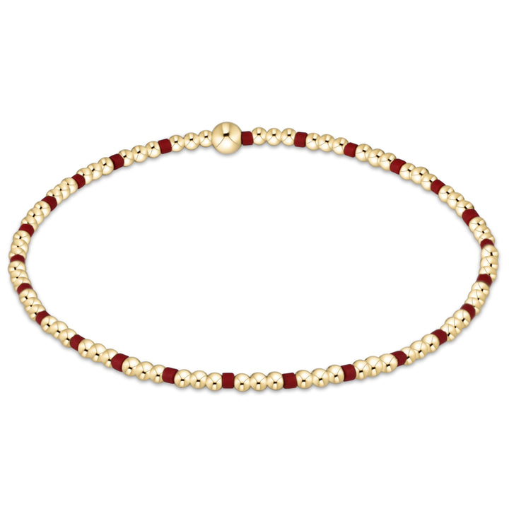 GamedayHopeSincerityPattern2mmBeadBracelet-Crimson-2